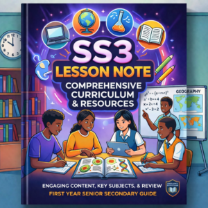 ss 2 new curriculum lesson note